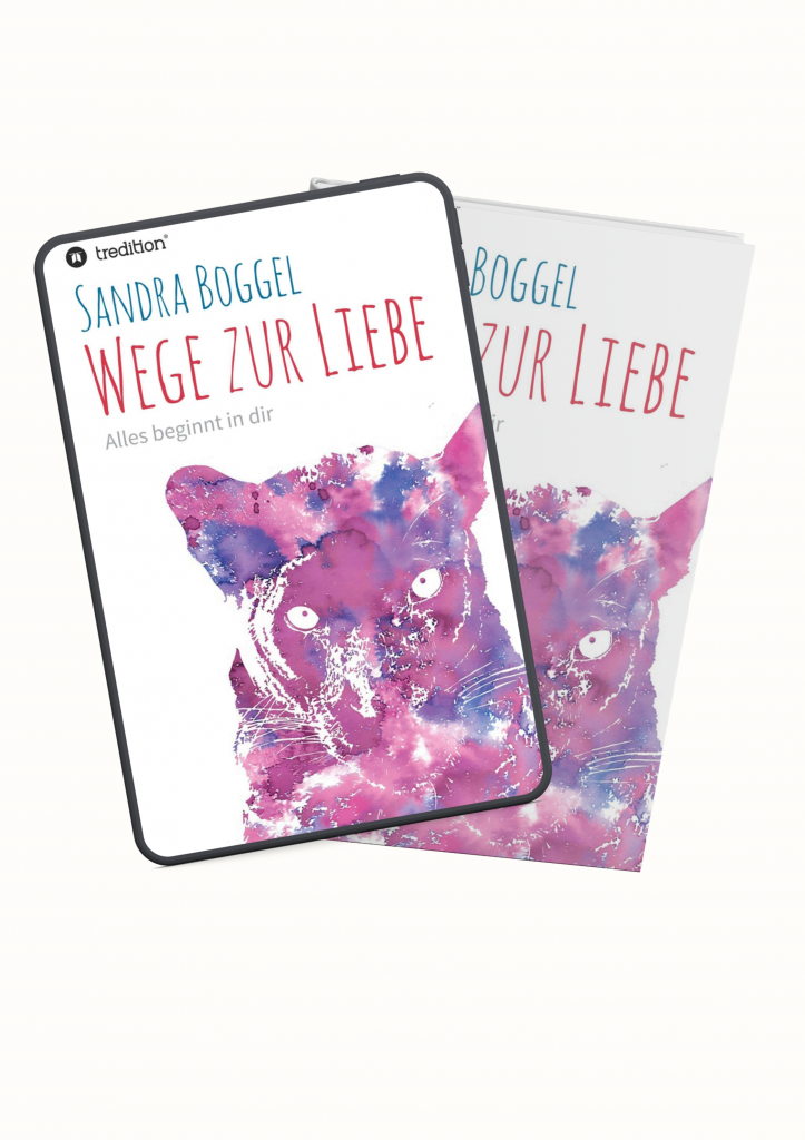 Abbildung Buch von Sandra Boggel mit dem Titel: Wege zur Liebe